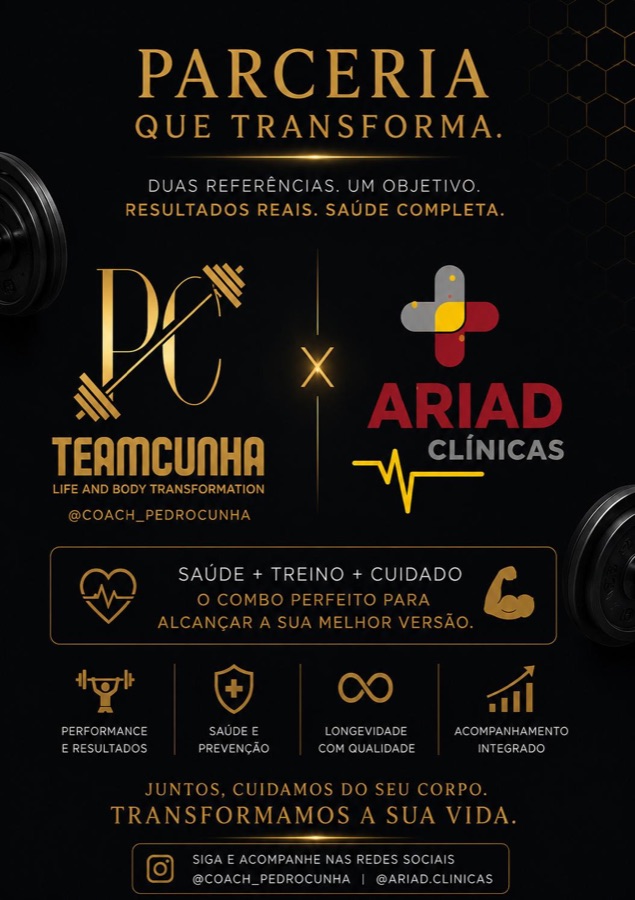 Parceria TEAMCUNHA x Ariad Clínicas