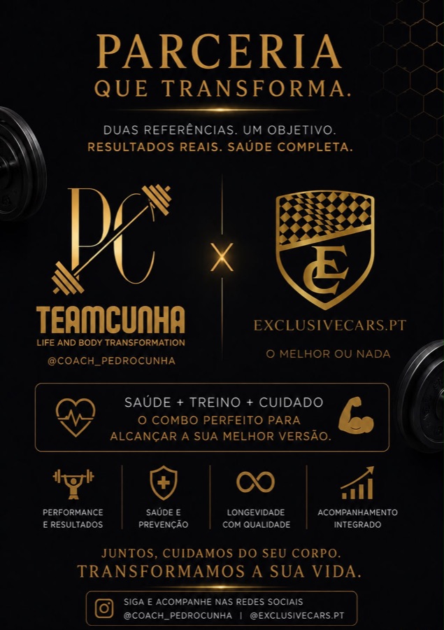 Parceria TEAMCUNHA x ExclusiveCars.pt